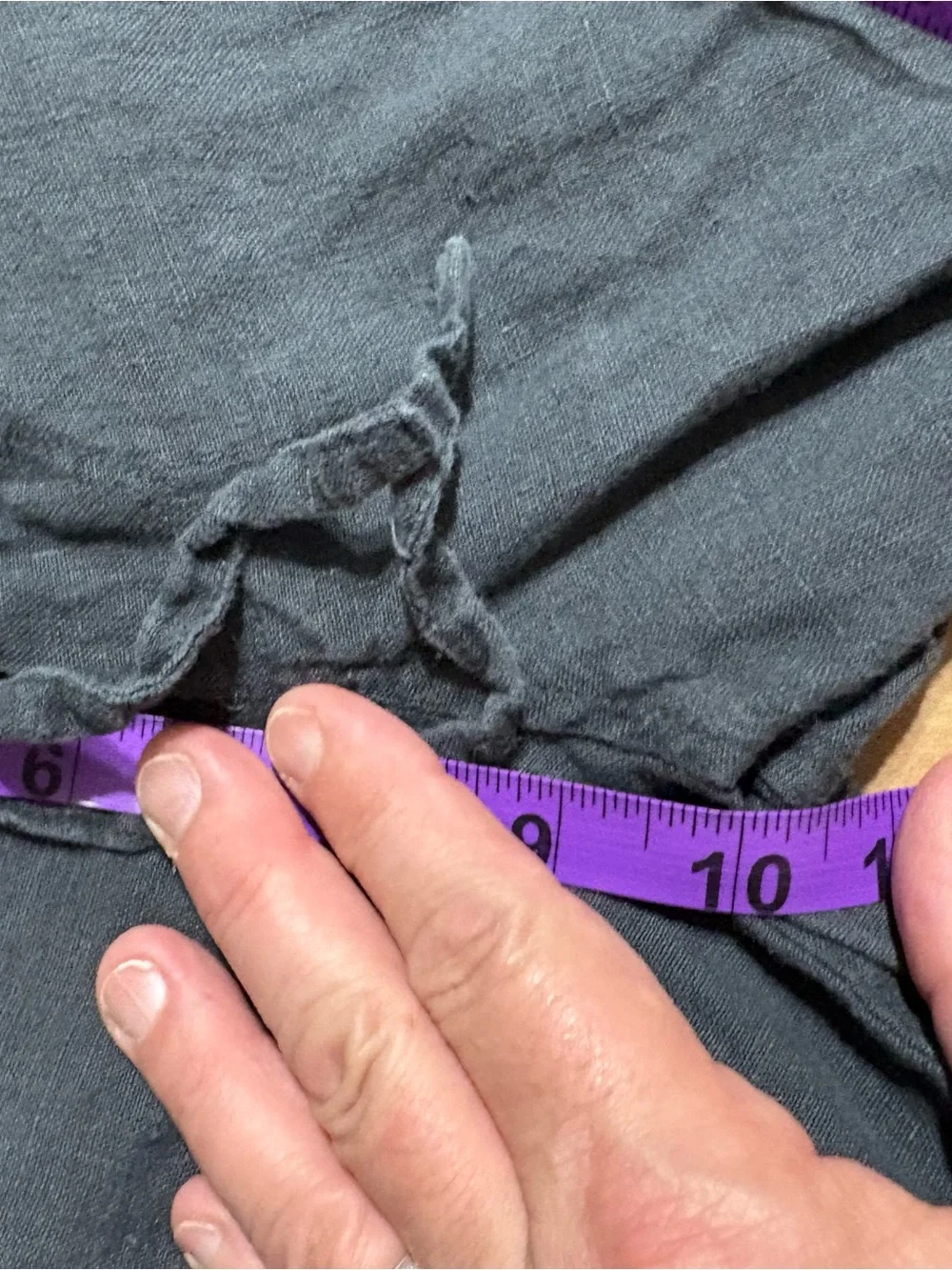 Hempest Drawstring Chinos hemp material gray/green in color